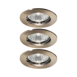 SET 3x corp de iluminat încastrat Ideal Lux 1xGU10/50W/230V