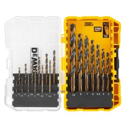 Set 19 burghie pentru metal Dewalt DT70728-QZ, HSS-G 1-10 mm