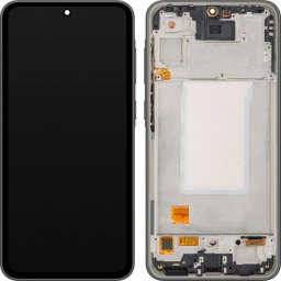 Piese si componente Display cu Touchscreen MP compatibil cu Samsung Galaxy A36 A366, cu Rama, Versiune OLED, Negru