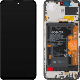 Piese si componente Display cu Touchscreen Honor X7c 5G / 200 Smart, cu Rama si Acumulator, Negru (Midnight Black), Service Pack 0235ALQQ