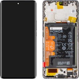 Piese si componente Display cu Touchscreen Honor X50, cu Rama si Acumulator, Argintiu, Service Pack 0235AGJH