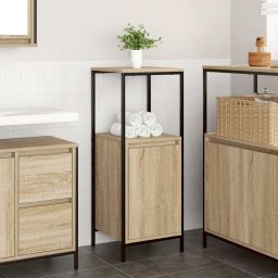 Dulap de baie cu rafturi Stejar Sonoma 36x35x95 cm GartenMobel Dekor