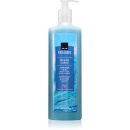 Avon Senses Ocean Surge Gel de duș pentru bărbați 3 in 1 720 ml