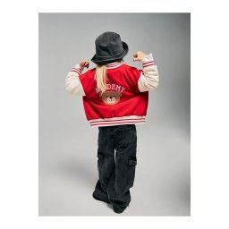 LC Waikiki LCW Kids Embroidered Long Sleeve Girls' College Jacket