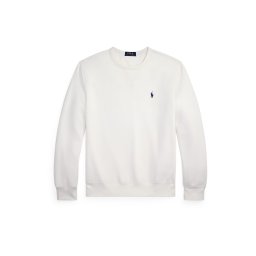 Polo Ralph Lauren Bluză de molton bleumarin / alb