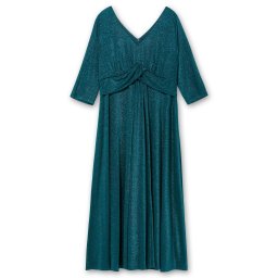 SHEEGO Rochie de seară verde petrol
