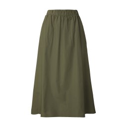 VILA Fustă verde închis