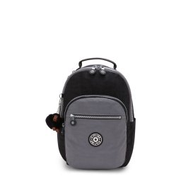 KIPLING Rucsac 'Seoul' gri / negru