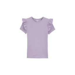 WE Fashion Tricou 'Meisjes' mov lavandă