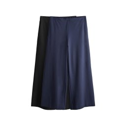 The Set Pantaloni bleumarin / negru