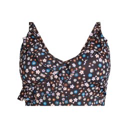 Swim by Zizzi Sutien costum de baie albastru deschis / negru