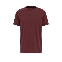 WE Fashion Tricou roșu vin