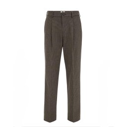 WE Fashion Pantaloni bej / maro / gri