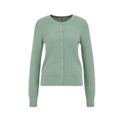 WE Fashion Geacă tricotată verde mentă