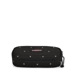 EASTPAK Papetărie 'Oval Single' negru / argintiu