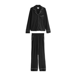 B by Ted Baker Pijama negru / alb