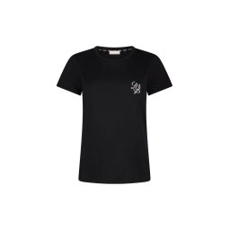 Liu Jo Tricou negru / argintiu