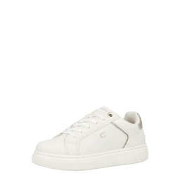 TOMMY HILFIGER Sneaker 'KRYSTAL' argintiu / alb