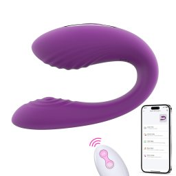 SuperLove Premium Couple Toy with Remote & App Purple