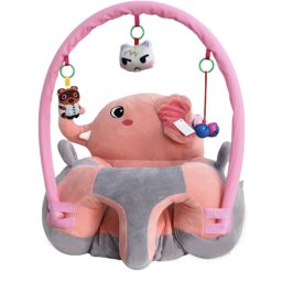 Fotoliu bebe cu arcada - Elefantelul roz