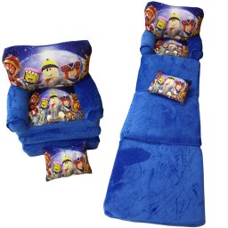 Fotoliu si perna Roblox, cu 4 placi, Extensibil la 150 cm