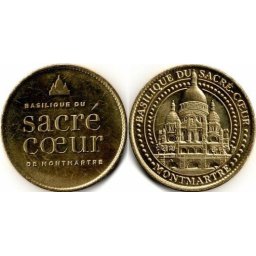 Franta 2025 - medal aurit, Basilique du Sacré-coeur