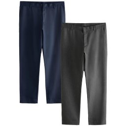 Next Pantaloni eleganți bleumarin / gri închis