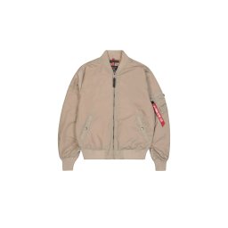 ALPHA INDUSTRIES Geacă de primăvară-toamnă 'MA-1 TT' nisipiu