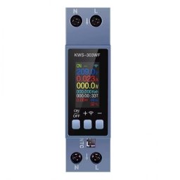 Siguranta inteligenta Sinotimer, wifi, tuya, tensiune/curent/putere/kwh/pf/hz/multifunctional, 0,96 inch dd