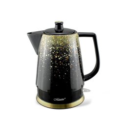 Fierbator electric MR-074-GOLD 1,5l 1500W Negru/Auriu