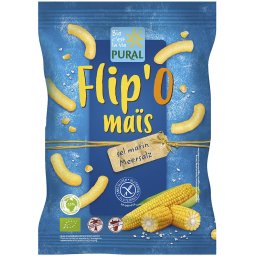 Pufuleti din porumb cu sare, fara gluten bio 100g