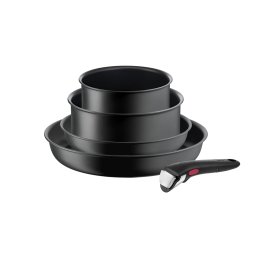 TEFAL L7649553 Ingenio Ultimate 5 cu părţi set Negru