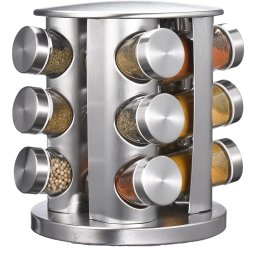 IRIS KT-012 recipient condimente set rotabil 12 cu părţi sticlă