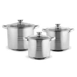 TOO LP-7173 Set vase premiu inoxidabil 9+11.1+17.5L 6buc
