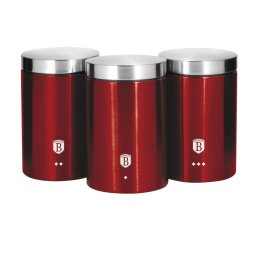 BERLINGER HAUS BH/1343 Burgundy 3 cu părţi cutie set