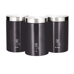 BERLINGER HAUS BH/6718 Metallic Line Carbon Edition 3 cu părţi cutie set