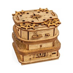 iDventure - Puzzle din lemn Cutia lui Davy Jones