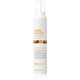 milk_shake® Moisture & More Whipped Cream tratament de hidratare fara clatire pentru par uscat 200 ml
