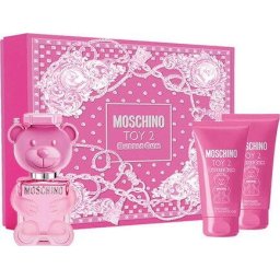Set Moschino Toy 2 Bubble Gum, EDT 50 ml + gel de duș 50 ml + loțiune corp 50 ml