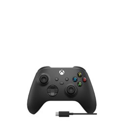 Wireless Controller + USB-C Cabel 2,7m Carbon Black, für PC / Xbox One / S / X