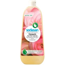 Sapun lichid cu trandafir si masline bio 1L