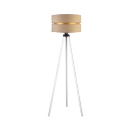 Lampadar Duolla DUO 1xE27/60W/230V d. 44 cm bej/alb