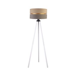 Lampadar Duolla DUO 1xE27/60W/230V d. 44 cm bej/gri/alb