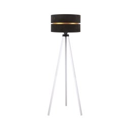 Lampadar Duolla DUO 1xE27/60W/230V d. 44 cm negru/alb