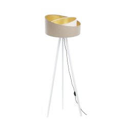 Lampadar GALAXY 1xE27/60W/230V bej/alb