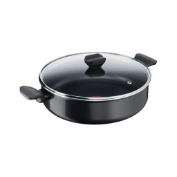 Tefal SIMPLY CLEAN oală joasă cu capac, diametru 28 cm