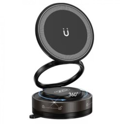 Suport cu ventuza pentru smartphone montare cu magnet Negru, XO C177