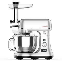 Robot de bucatarie 40977 Design Advanced Digital,Argintiu, 600 W,8 viteze,Viteza variabila