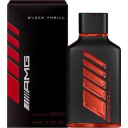 NONAME MERCEDES-BENZ AMG Black Thrill - Apă de parfum (EDP), 100 ml - Categorie olfactivă: Oriental-Woody (amber-woody) - Note vârf: Mandarină - Note mijloc: Salvie sclaree - Note bază: Amber, Tonka, Piele, Note lemnoase