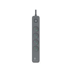 Prelungitor Tracer 47026 Power Line+ 1.5m (4 outlets +1x USB A+ 1x Type C, PD18W)